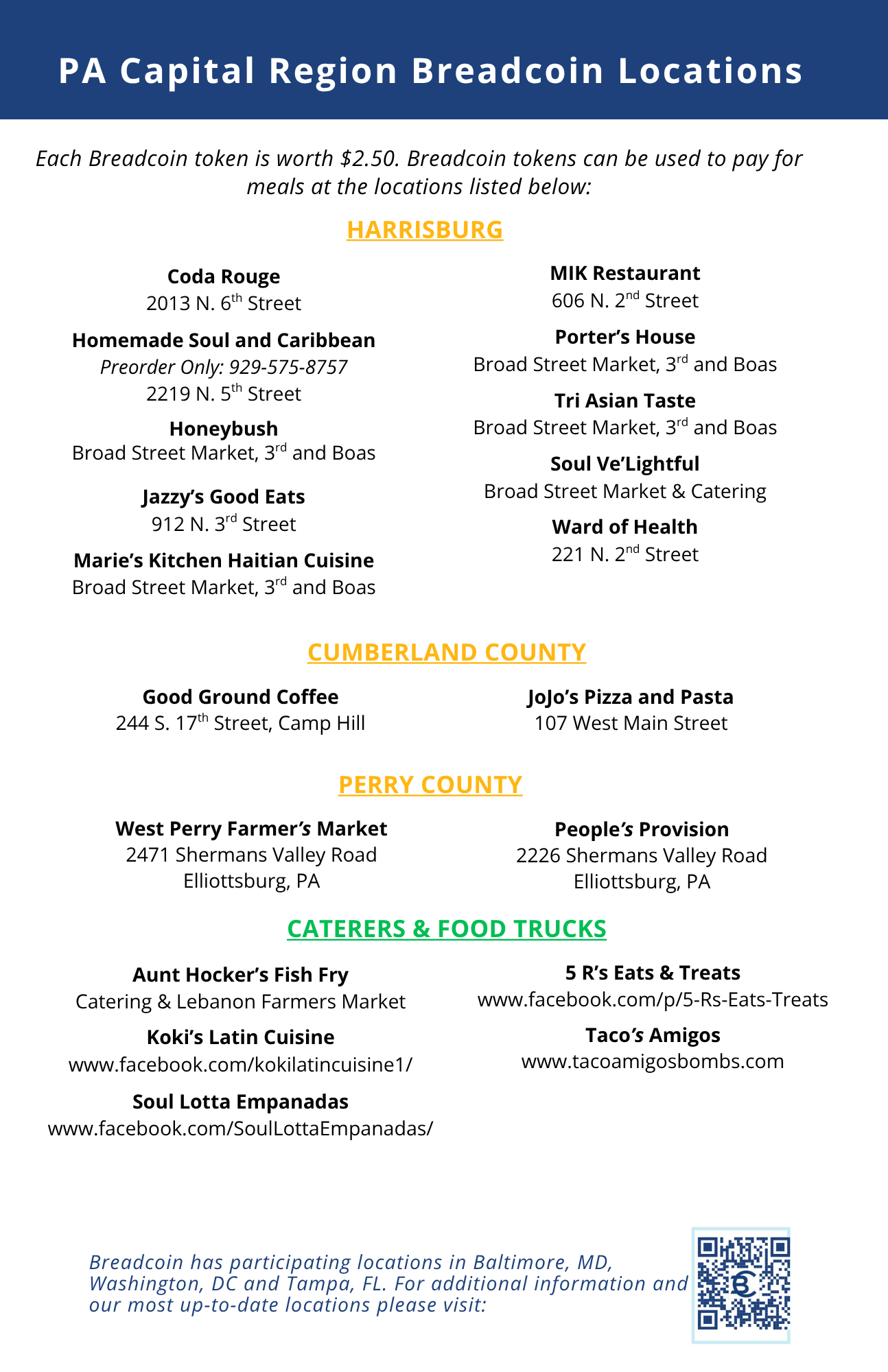 Breadcoin Central PA FAQ